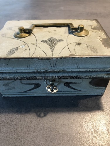 Jugendstil geldkasse antik - geldkasse,