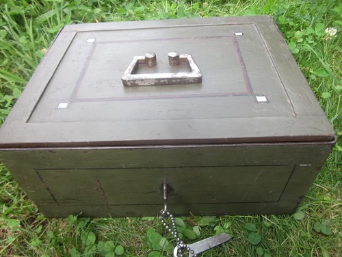 41181 antike kasse - antike, eisen