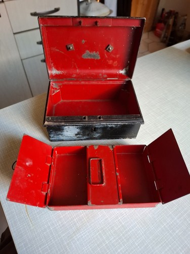 Antike vintage geldkassette - antike,