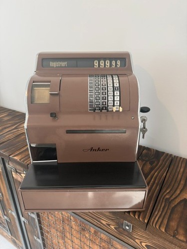 Vintage anker registrierkasse - anker,
