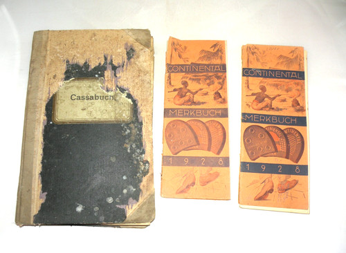651 vintage altes - , kassenbuch