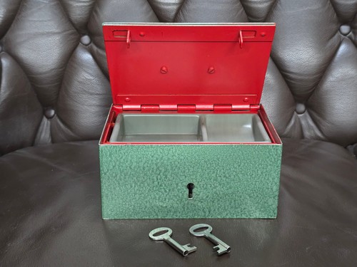 Vintage geldkassette mit - geldkassette, 2